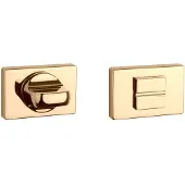 Aprile | WC garnituur rozet | 50x33x7mm | Goud gepolijst PVD