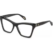Just cavalli VJC182 55/17/140 Zwarte Glanzende Acetaat Bril Vrouwen VJC182
