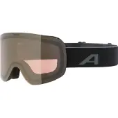 Alpina Skibril Penken Q-Lite Black Matt Mirror Gold