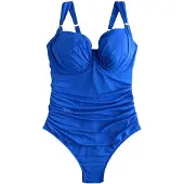 Next Blauw ondersteunend F-K badpak met beugels
