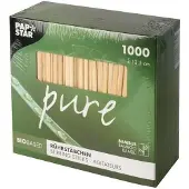 Papstar Roerstaafjes 88135 Crème 1000 Stuks