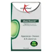 Lucovitaal Appelazijn, Chroom & B vitamines Ideaal Gewicht 48 capsules