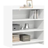 vidaXL Dressoir Wit 75 x 36 x 80 cm Bewerkt hout