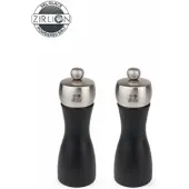 Peugeot Peper- en Zoutmolen Fidji Mat Zwart/Inox 15 cm