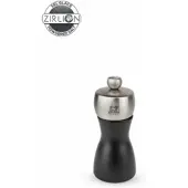 Peugeot Zoutmolen Fidji Mat Zwart / Inox 12 cm