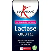 Lucovitaal Lactase 7000 FCC 60 tabletten