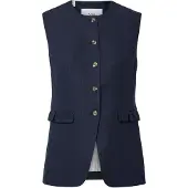 Y.A.S Bodywarmer donkerblauw