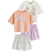 Next Nachtkledij 'Peppa Pig' lichtlila / abrikoos / lichtroze / wit