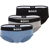 BOSS Slip 'ONE' saffier / grijs / zwart / wit