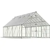 Palram - Canopia Tuinkas Balance 604x304x257 - Hybride - Zilver - 252x604x257cm