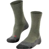 Falke TK2 Melange anti-blaar dik wol functioneel materiaal wandelsokken heren groen - maat 39-41