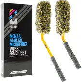 CROP Monza Angled Microfiber Wheel Brush Set