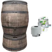 Roto Regentonset Roto 240 liter + voet + vulautomaat