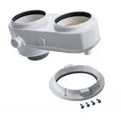 Ferroli Condensatieketel-aansluitstuk , diameter 80/80 mm