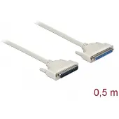 DeLOCK Serial Cable D-Sub 37 male to female 0.5 m