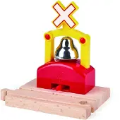 Hape houten automatisch belsignaal