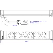 Bachmann POWER FRAME 6xCEE7/3