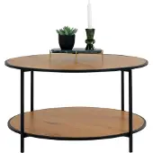 Ebuy24 Vita Natuur Eiken Salontafel - Ø80x45 cm