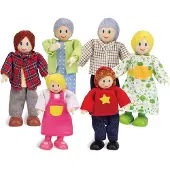 Hape Happy Family Doll Veelkleurig Kinderen