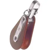 Talamex Hye Swivel Eye Single Block Pulley Zilver 14 mm