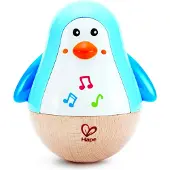 Hape houten wiebelende pinguïn
