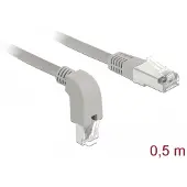 DeLOCK SF/UTP Cat 5e - 0.5 meter - Grijs -