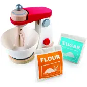 Hape Speelset - 4 Onderdelen - Mix & terug Mixer - - OneSize - Speelgoedeten