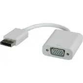 Roline DisplayPort/VGA Adapter, v1.2, DP Male - VGA Female, Actief