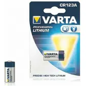 Varta 10x 48154 Professional Lithium CR123 (6205) - Lithiumbatterij voor camera's, 3V