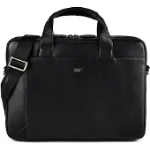 Braun Büffel Golf 3.0 Aktentas Leder 37.5 cm Laptopvak zwart