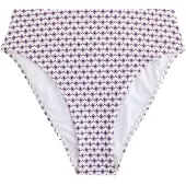 Next Bikinibroek bruin / lavendel / wit