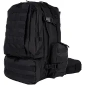 Stealth Rugzak assault 3-days - 60 Liter - Zwart