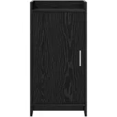 vidaXL Dressoir Zwart eiken 40 x 36 x 80 cm Bewerkt hout
