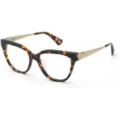 Nina Ricci Bril - - VNR477 - Acetaat - Glanzend bruin - Maat 52/16/140