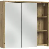 Vicco Badkamerspiegelkast Viola Kasjmier/Artisanaal eiken 80 x 75 cm, Model 60729