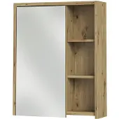 Vicco Badkamerspiegelkast Viola, Kasjmier/Artisanaal eiken, 60 x 75 cm