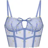 Hunkemoller Korset blauw