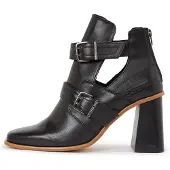 G-Star Ringer Mid Strap Lederen Boots - Zwart - Dames - 40