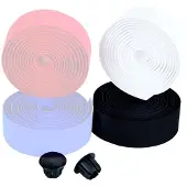 Ges Gel Handlebar Tape Wit,Zwart