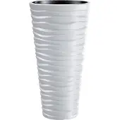 Prosperplast Bloempot (Wit, 30 x 30 x 52 cm)