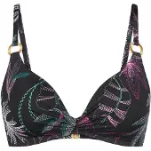 Triumph Bikinitop ' Red Label Summer Tropics ' gemengde kleuren / zwart