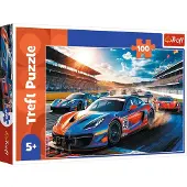 Trefl puzzel Fast racer - 60 stukjes FSC Mix 70% kinderpuzzel.