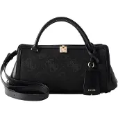 GUESS Handtas 'AUDREY' antraciet / zwart