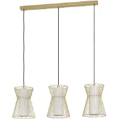 Eglo Hanglamp Maseta Goud 3xe27 40w