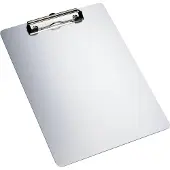 Alco klembord - A4 - 21x29.7cm - zilver - aluminium - AL-5517