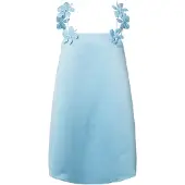 Y.A.S Y.A.S. Dames Kleedjes Yasdouce Strap Midi Dress - Lichtblauw - Maat 38