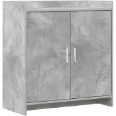 vidaXL Dressoir, betonkleur, 72 x 36 x 80 cm, houtvezelplaat
