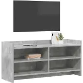 vidaXL TV Kast 100 x 33 x 47 cm Betongrijs Bewerkt hout