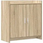 vidaXL Dressoir Sonoma Eiken 72 x 36 x 80 cm Bewerkt hout