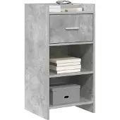 vidaXL Dressoir Betongrijs 40 x 36 x 80 cm Bewerkt hout